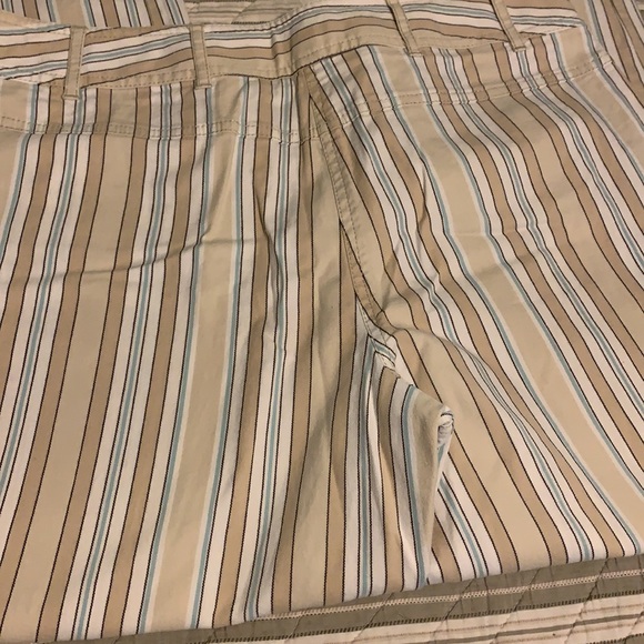 🍁 Ann Taylor Loft striped stretch pant 10 EUC - Picture 12 of 15